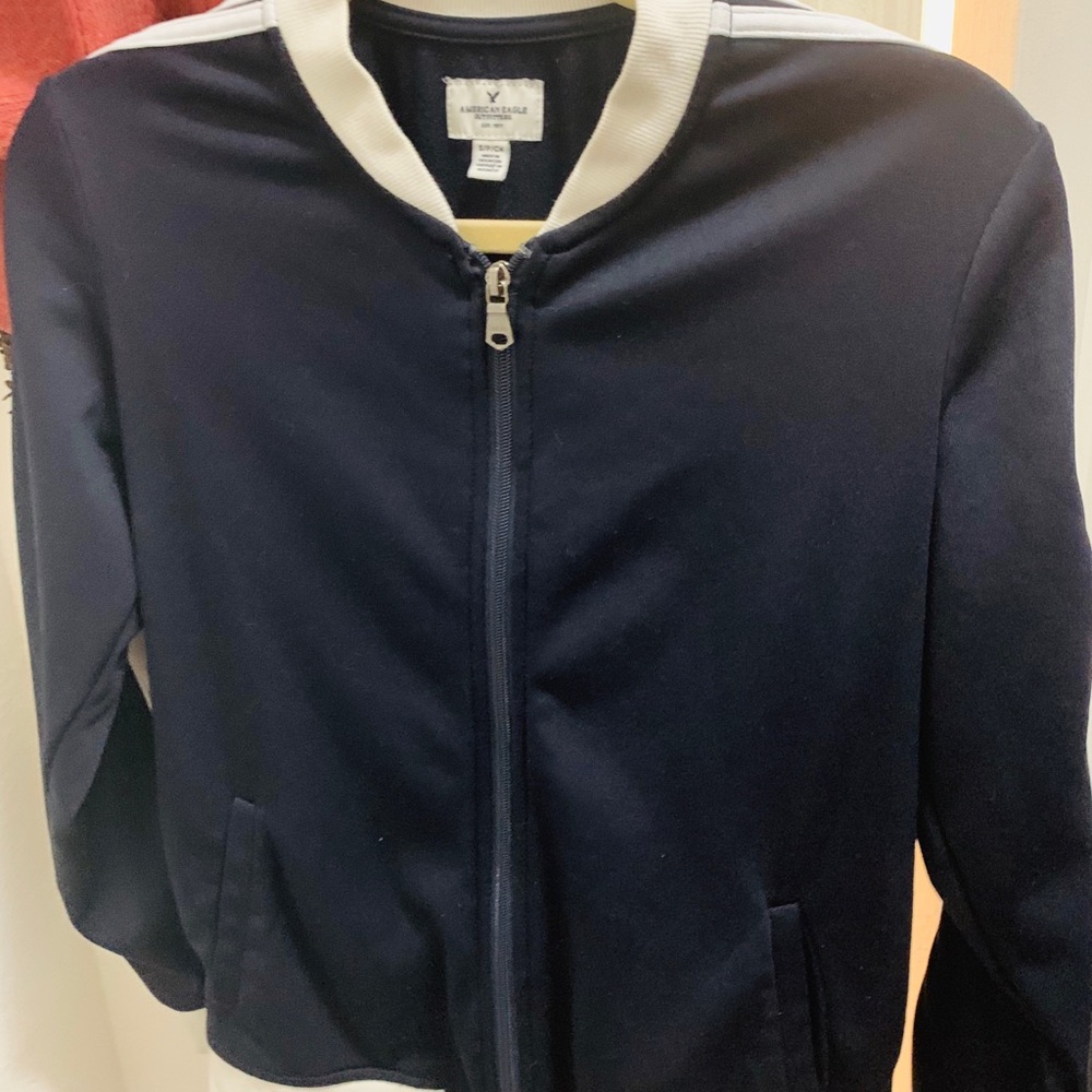 American Eagle Zip Up Sweatshirt Jacket Womans S